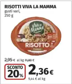 Coop RISOTTI VIVA LA MAMMA offerta