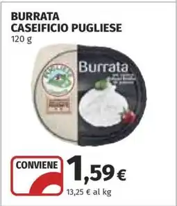 Coop Burrata Caseificio Pugliese offerta