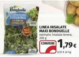 Coop LINEA INSALATE MAXI BONDUELLE offerta
