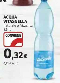Coop Acqua Vitasnella offerta