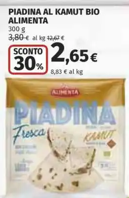 Coop Piadina al Kamut Bio Alimenta offerta