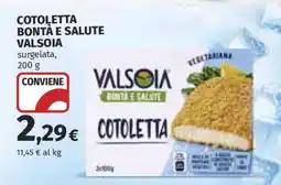 Coop COTOLETTA BONTÀ E SALUTE VALSOIA offerta