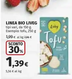 Coop LINEA BIO LIVEG offerta