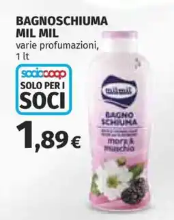 Coop Bagnoschiuma Mil Mil offerta