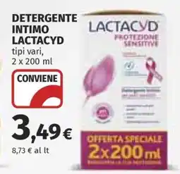 Coop DETERGENTE INTIMO LACTACYD offerta