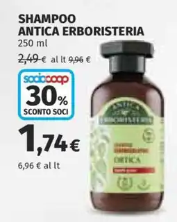 Coop Shampoo Antica Erboristeria offerta