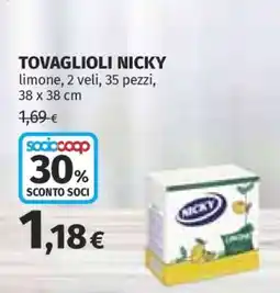Coop TOVAGLIOLI NICKY offerta