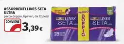 Coop Assorbenti Lines Seta Ultra offerta