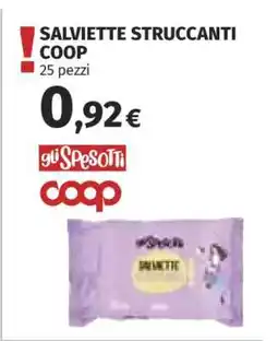 Coop SALVIETTE STRUCCANTI COOP offerta