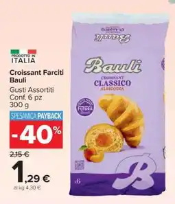 Carrefour Croissant Farciti Bauli offerta