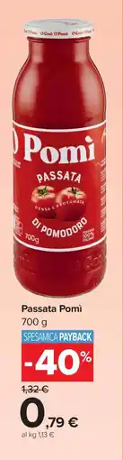 Carrefour Passata Pomì offerta