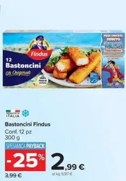 Carrefour BASTONCINI FINDUS offerta