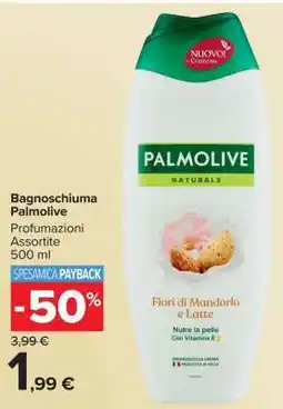 Carrefour Bagnoschiuma Palmolive offerta