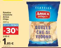 Carrefour Patatine Classiche Amica Chips offerta