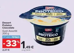 Carrefour Dessert Proteico Cioccolato offerta