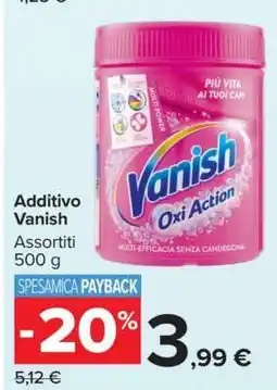 Carrefour Additivo Vanish offerta