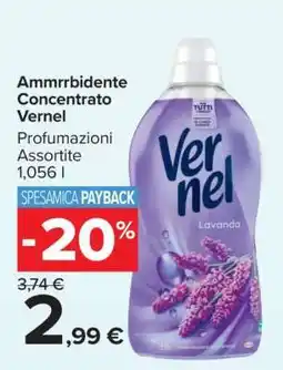 Carrefour Ammrrbidente Concentrato Vernel offerta