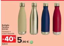 Carrefour Bottiglia Termica 0,5 litri offerta
