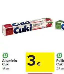 Carrefour ALLUMINIO CUKI offerta