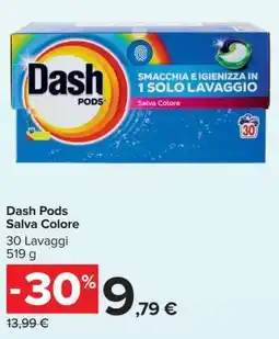 Carrefour Dash Pods Salva Colore offerta