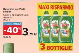 Carrefour Detersivo per piatti Nelsen offerta