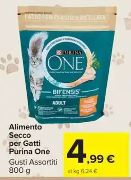 Carrefour Alimento Secco per Gatti Purina One offerta