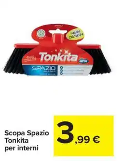 Carrefour Scopa Spazio Tonkita per Interni offerta