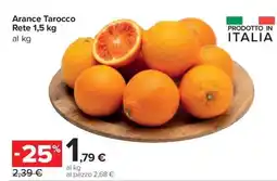 Carrefour Arance Tarocco Rete 1,5 kg offerta