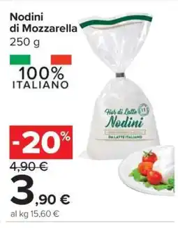 Carrefour Nodini di mozzarella offerta
