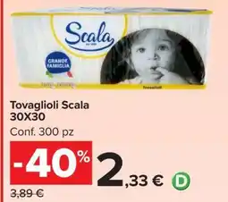 Carrefour Tovaglioli scala 30X30 offerta