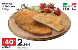Carrefour Milanese di Pollo Aia offerta