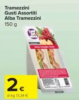 Carrefour Tramezzini Gusti Assortiti Alba Tramezzini offerta