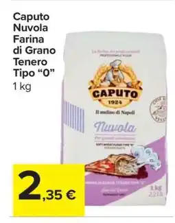 Carrefour Caputo Nuvola Farina di Grano Tenero Tipo “0” offerta