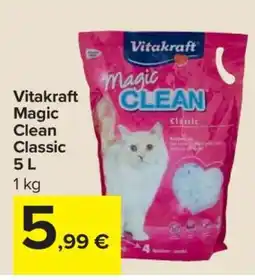 Carrefour Vitakraft Magic Clean Classic 5 L offerta