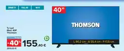 Carrefour Tv Led Mod. 40F Thomson offerta