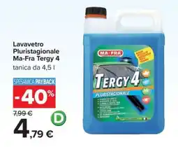 Carrefour Lavavetro Pluristagionale Ma-Fra Tergy 4 offerta