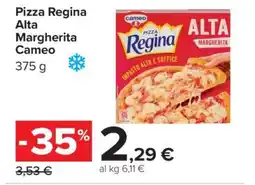 Carrefour Pizza Regina Alta Margherita Cameo offerta