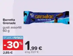 Carrefour Barretta Grenade offerta