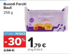 Carrefour Buondì Farciti Bauli offerta