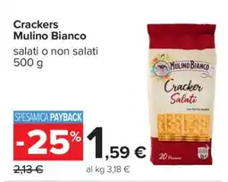 Carrefour Crackers MULINO BIANCO offerta