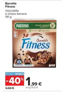 Carrefour Barrette Fitness offerta