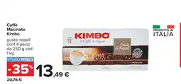 Carrefour Caffè Macinato Kimbo offerta