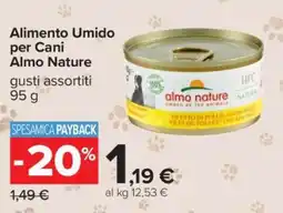 Carrefour Alimento Umido per Cani Almo Nature offerta
