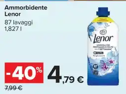 Carrefour Ammorbidente Lenor offerta