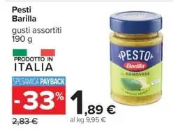 Carrefour Pesti Barilla offerta