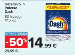 Carrefour Detersivo in Polvere Dash offerta