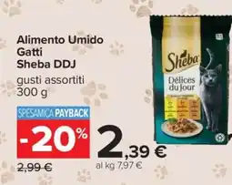 Carrefour Alimento Umido Gatti Sheba DDJ offerta