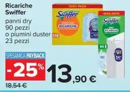 Carrefour RICARICHE SWIFFER offerta