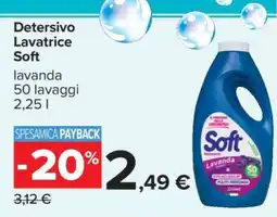 Carrefour DETERSIVO LAVATRICE SOFT offerta