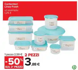 Carrefour Contenitori Linea Fresh offerta